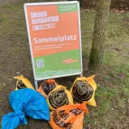 Aufräumtage: Gesammelter Müll