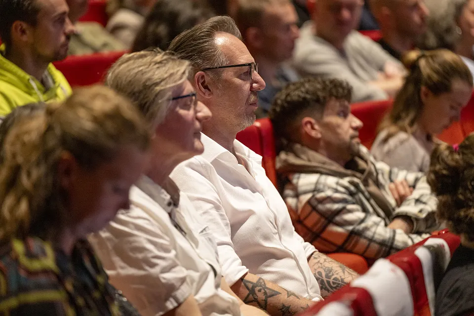 Impression aus dem Publikum. 