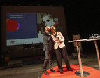 Ein gutes Team - Petra Zschüntzsch verabschiedet Wolfgang Bahlmann in den Ruhestand.  