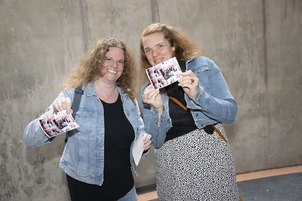 Freude &uuml;ber Gruppenfotos. 