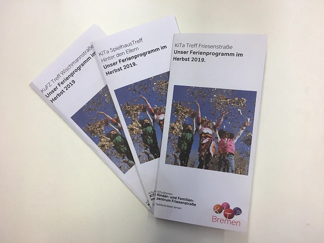 Die Programmflyer der Spielhaus-Treffs