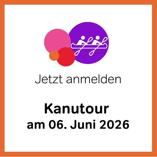 Kanutour am 06. Juni 2026, jetzt anmelden