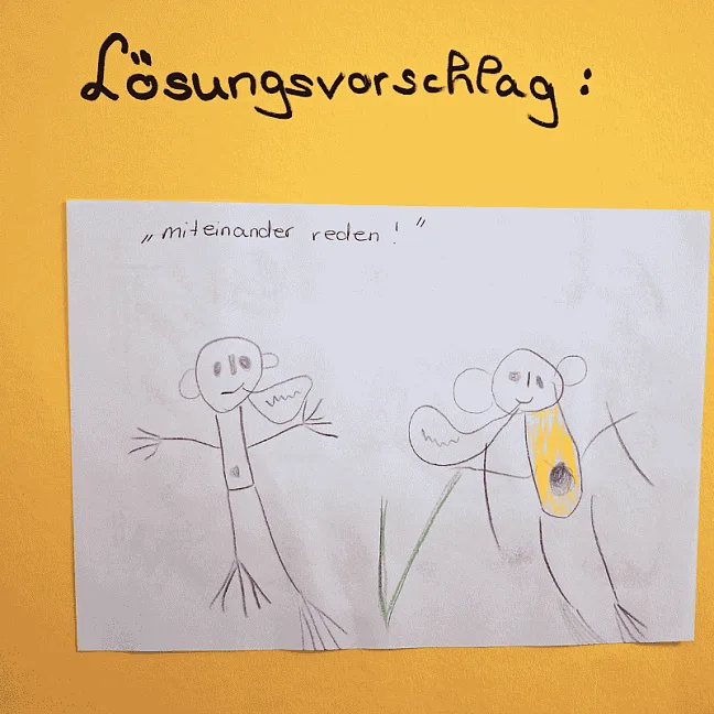 Lösungsvorschlag: Miteinander reden!