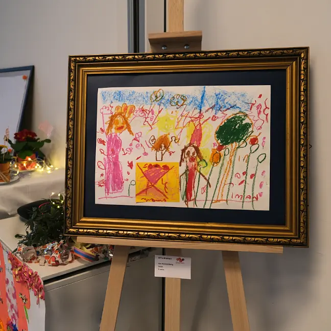 Kinderkunst zum Thema “Geburtstag” 