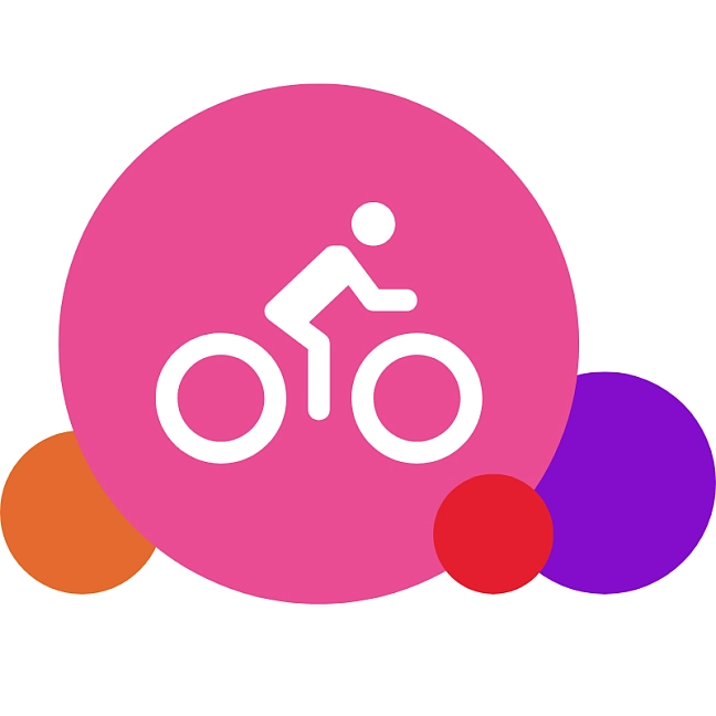 Fahrrad-Illustration