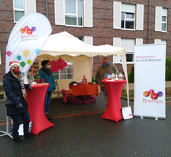 KiTa Bremen auf dem Weihnachtsmarkt in Horn